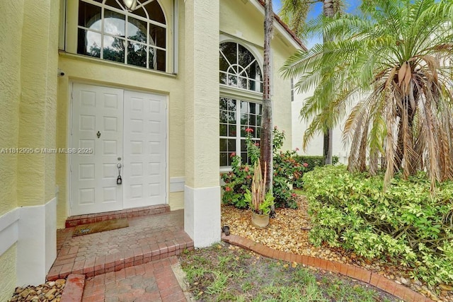 2434 SW 157th Ave, Miramar, FL 33027 - property entrance featuring stucco siding