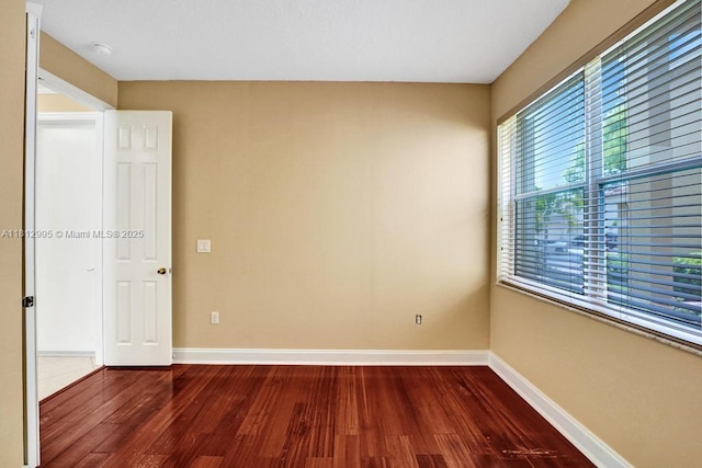 2434 SW 157th Ave, Miramar, FL 33027 - unfurnished room with dark wood-style flooring and baseboards