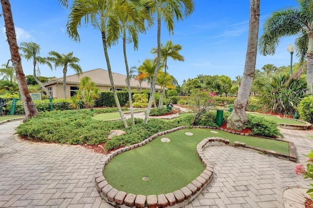 2434 SW 157th Ave, Miramar, FL 33027 - view of community featuring a putting area