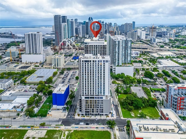 1600 NE 1st Ave Unit 1402, Miami, FL 33132 - view of urban area with a nearby body of water