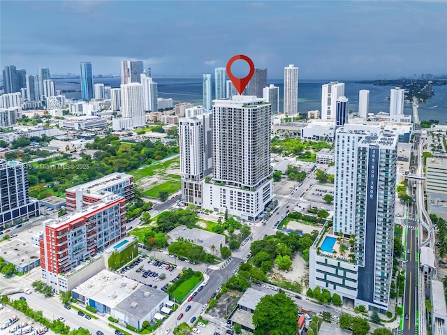 1600 NE 1st Ave Unit 1402, Miami, FL 33132 - view of urban area with a nearby body of water