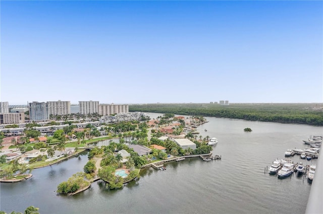 330 Sunny Isles Blvd Unit 5-1808, Sunny Isles Beach, FL 33160 - aerial view of property's location featuring a large body of water and nearby urban area
