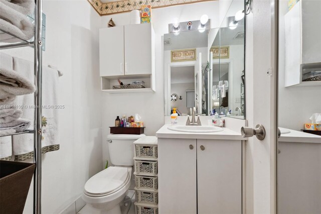 4119 NE 21st Ter, Lighthouse Point, FL 33064 - bathroom featuring vanity and toilet