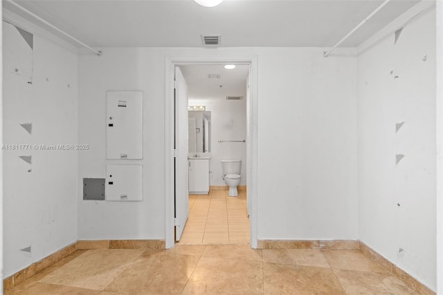 1750 N Bayshore Dr Unit 2809, Miami, FL 33132 - empty room with baseboards and light tile patterned floors