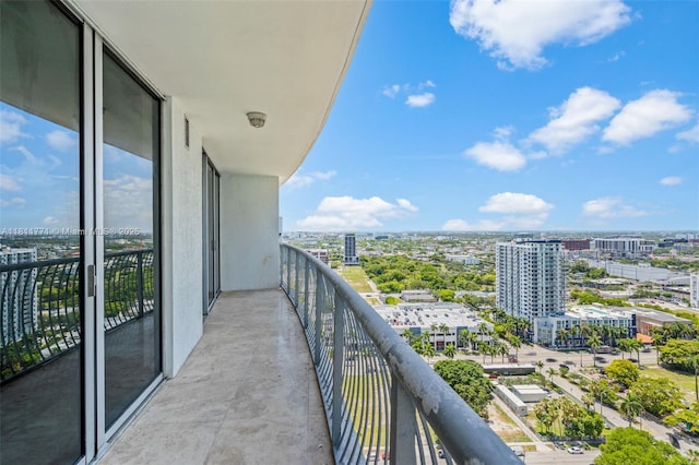 1750 N Bayshore Dr Unit 2809, Miami, FL 33132 - balcony with a city view