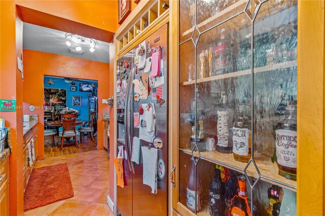 461 Morningside Dr, Miami Springs, FL 33166 - corridor with tile patterned flooring