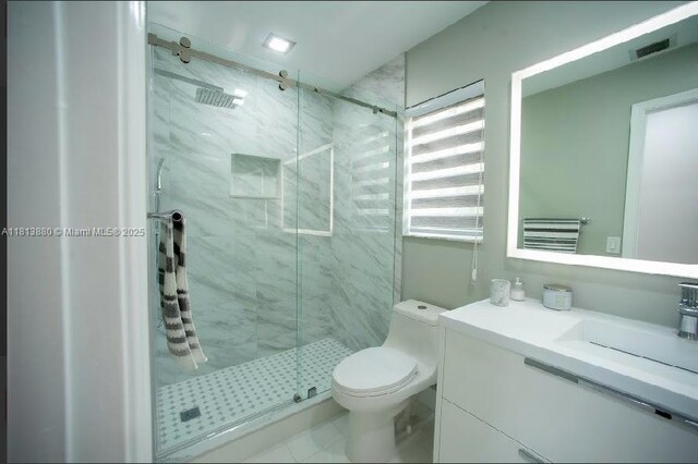 1353 Majesty Ter, Weston, FL 33327 - full bath with a marble finish shower and vanity