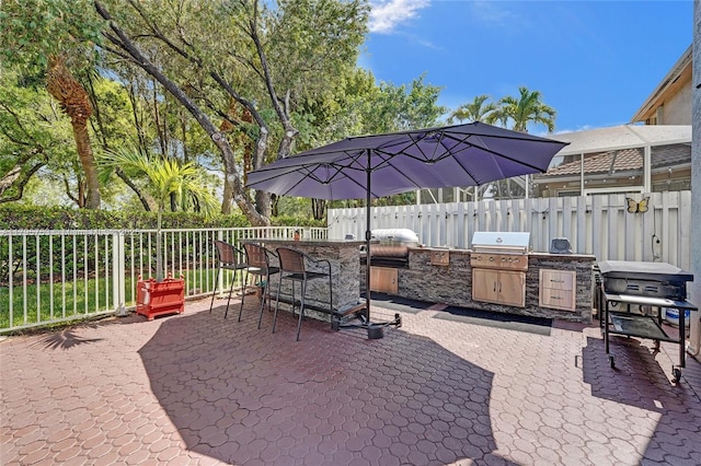 16331 SW 23rd St, Miramar, FL 33027 - view of patio / terrace