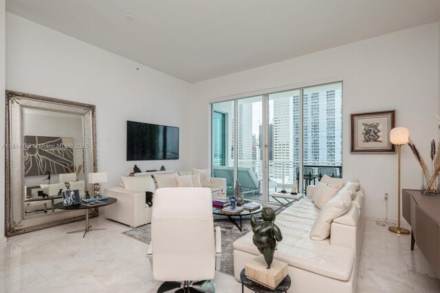 900 Brickell Key Blvd Unit 1702, Miami, FL 33131 - view of living area