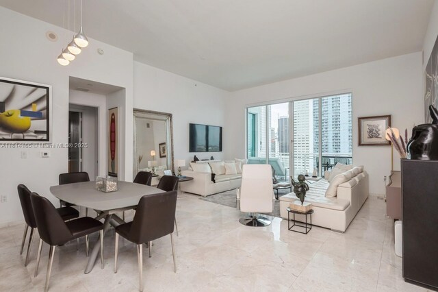 900 Brickell Key Blvd Unit 1702, Miami, FL 33131 - view of dining space