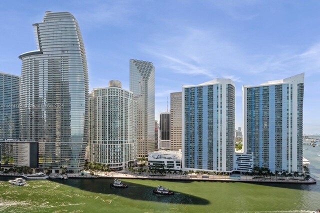 900 Brickell Key Blvd Unit 1702, Miami, FL 33131 - skyline view featuring a nearby body of water