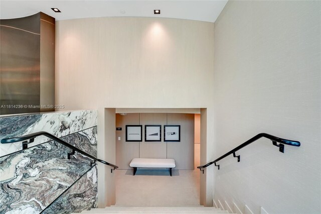 9901 W Bay Harbor Dr Unit 601, Bay Harbor Islands, FL 33154 - view of staircase