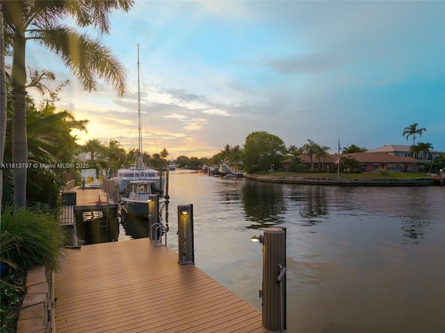 1437 SE 13th St, Deerfield Beach, FL 33441 - dock area with a water view