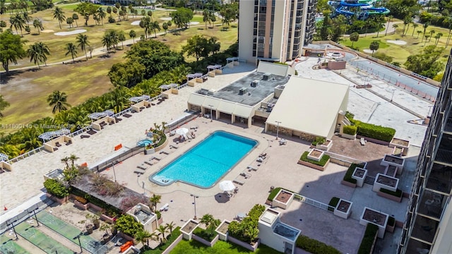 20379 W Country Club Dr Unit 1237, Aventura, FL 33180 - bird's eye view of a golf course