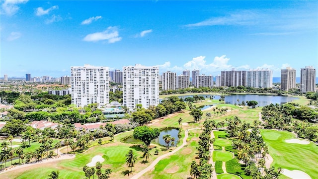 20355 NE 34th Ct Unit 325, Aventura, FL 33180 - bird's eye view of a nearby body of water and a golf club