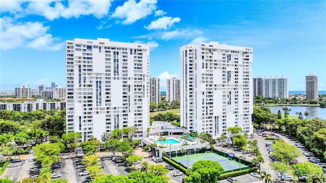 20355 NE 34th Ct Unit 325, Aventura, FL 33180 - view of building exterior featuring a city view and a water view