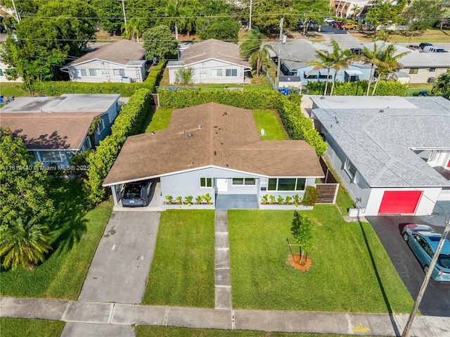 2111 NE 14th Ct, Hollywood, FL 33020 - aerial perspective of suburban area