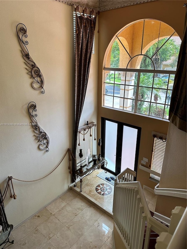 5320 SW 130th Ter, Miramar, FL 33027 - foyer entrance featuring french doors and healthy amount of natural light