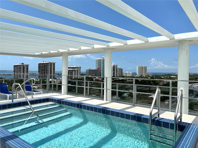 1600 SW 1st Ave Unit 813, Miami, FL 33129 - swimming pool with a view of city