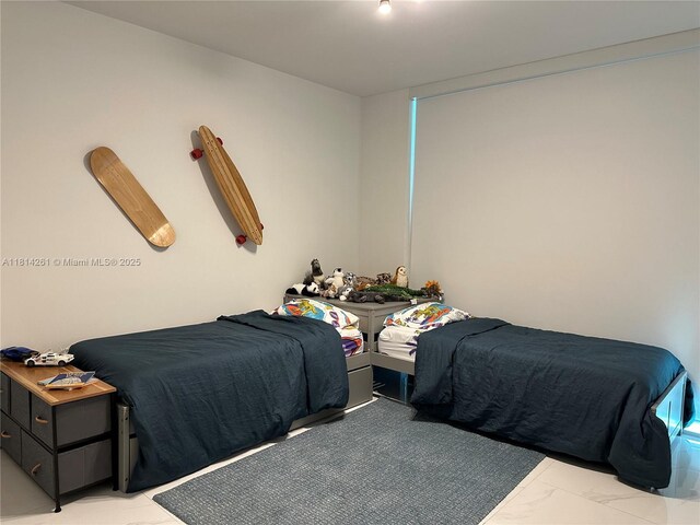 1080 Brickell Ave Unit 1409, Miami, FL 33131 - bedroom featuring light marble finish flooring
