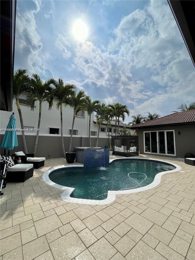 4248 SW 185th Ave, Miramar, FL 33029 - swimming pool featuring a patio area