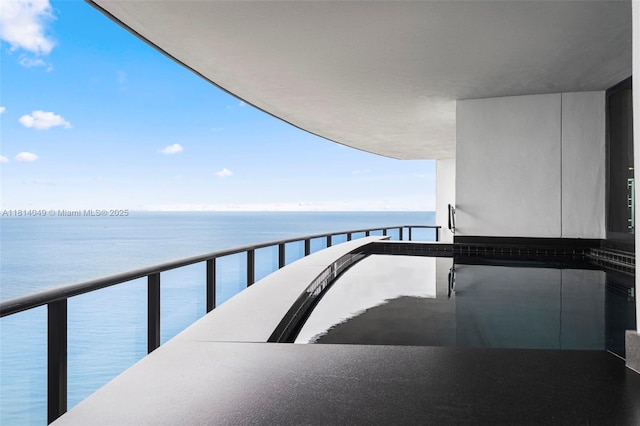 18555 Collins Ave Unit 2105, Sunny Isles Beach, FL 33160 - balcony with a water view