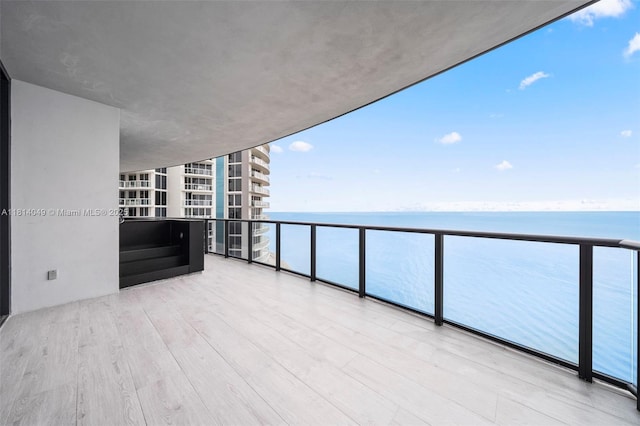 18555 Collins Ave Unit 2105, Sunny Isles Beach, FL 33160 - balcony with a water view