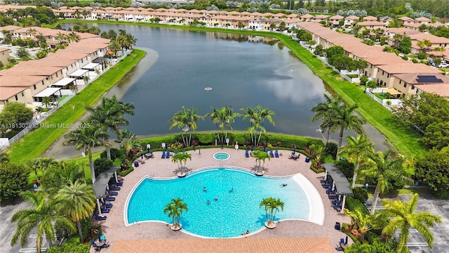 3502 W 86th Ter, Hialeah, FL 33018 - bird's eye view of a nearby body of water and a pool