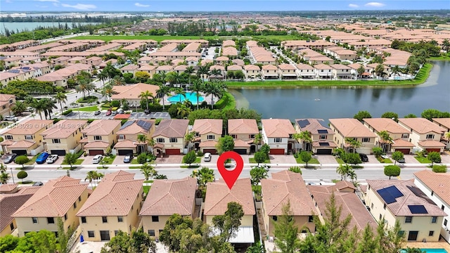 3502 W 86th Ter, Hialeah, FL 33018 - aerial view of residential area featuring a nearby body of water