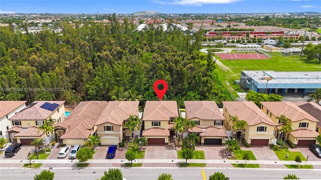 3502 W 86th Ter, Hialeah, FL 33018 - aerial perspective of suburban area