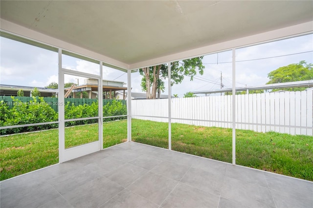 6640 SW 7th St, Pembroke Pines, FL 33023 - view of unfurnished sunroom