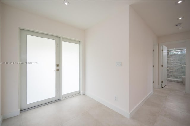 6640 SW 7th St, Pembroke Pines, FL 33023 - unfurnished room with recessed lighting and a smoke detector