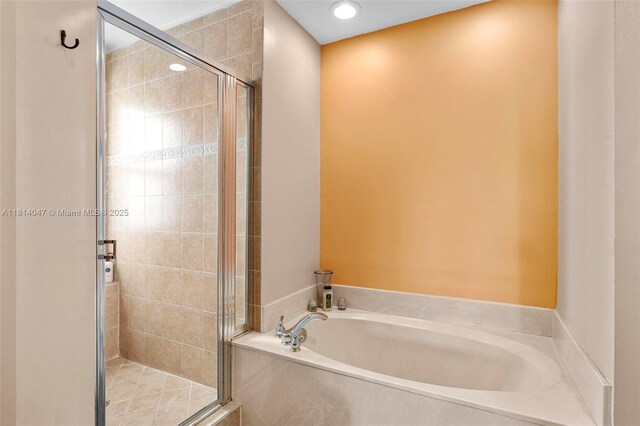 16316 SW 48th St, Miramar, FL 33027 - full bathroom with a bath and a shower stall