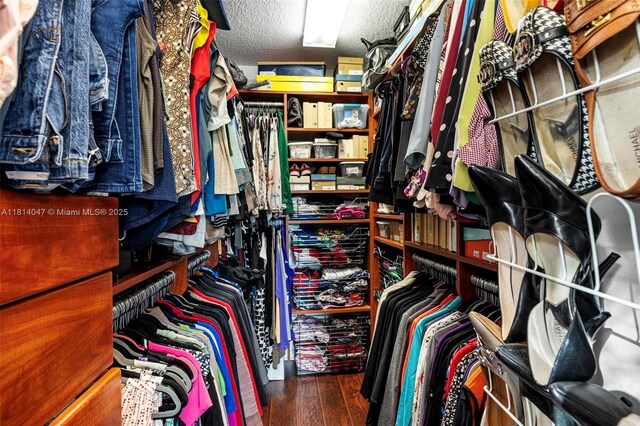 16316 SW 48th St, Miramar, FL 33027 - walk in closet with wood finished floors