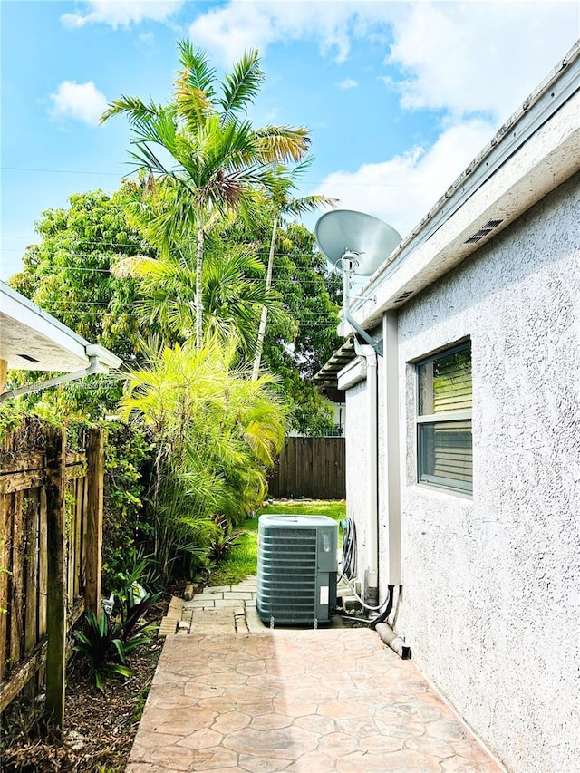 7420 SW 34th Ter, Miami, FL 33155 - view of patio featuring central AC
