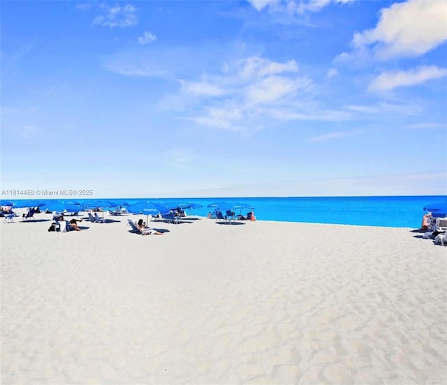 18683 Collins Ave Unit 2510, Sunny Isles Beach, FL 33160 - water view featuring nearby beach
