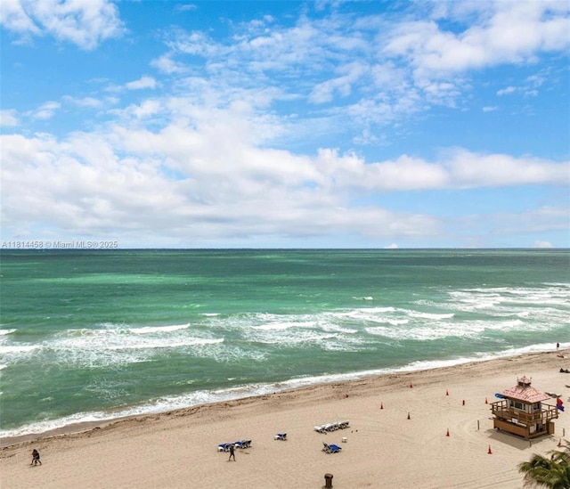 18683 Collins Ave Unit 2510, Sunny Isles Beach, FL 33160 - water view featuring nearby beach