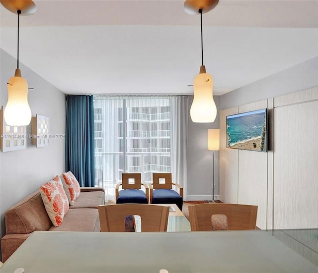 18683 Collins Ave Unit 2510, Sunny Isles Beach, FL 33160 - dining area with expansive windows
