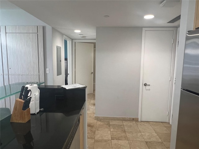 18683 Collins Ave Unit 2510, Sunny Isles Beach, FL 33160 - bathroom with recessed lighting and electric panel