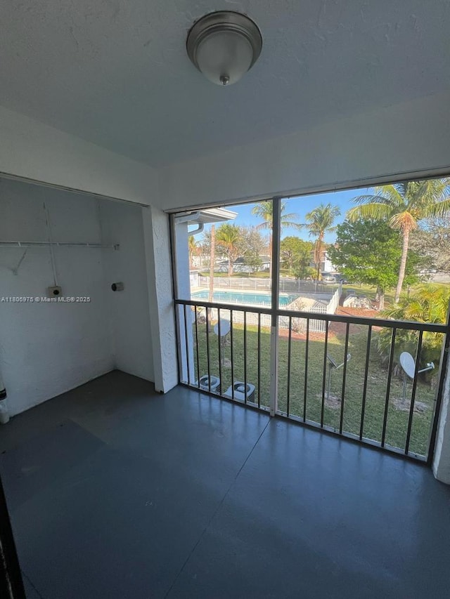 617 Ixoria Ave Unit 18, Fort Pierce, FL 34982 - view of unfurnished sunroom