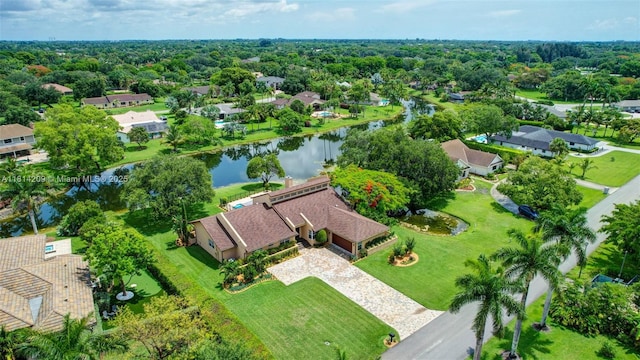 13241 SW 32nd Ct, Davie, FL 33330 - aerial view of residential area with a large body of water