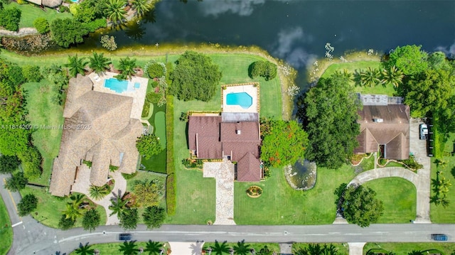 13241 SW 32nd Ct, Davie, FL 33330 - drone / aerial view of a pool