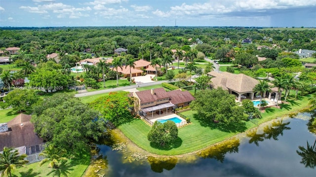 13241 SW 32nd Ct, Davie, FL 33330 - aerial perspective of suburban area with a large body of water