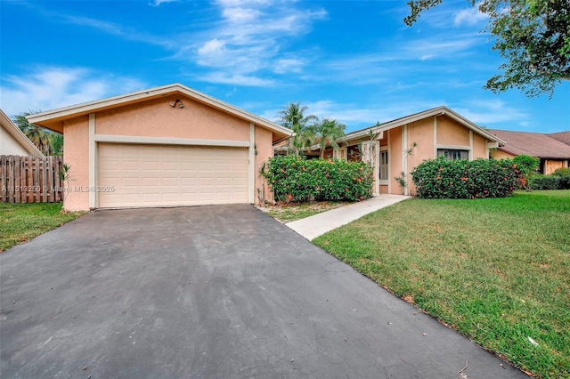1360 NW 94th Ave, Plantation, FL 33322 - ranch-style house with stucco siding, driveway, and a garage