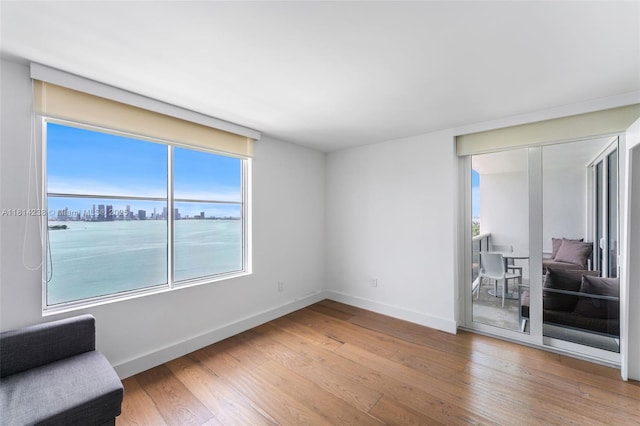 1900 Sunset Harbour Dr Unit 1814, Miami Beach, FL 33139 - empty room featuring wood finished floors and baseboards