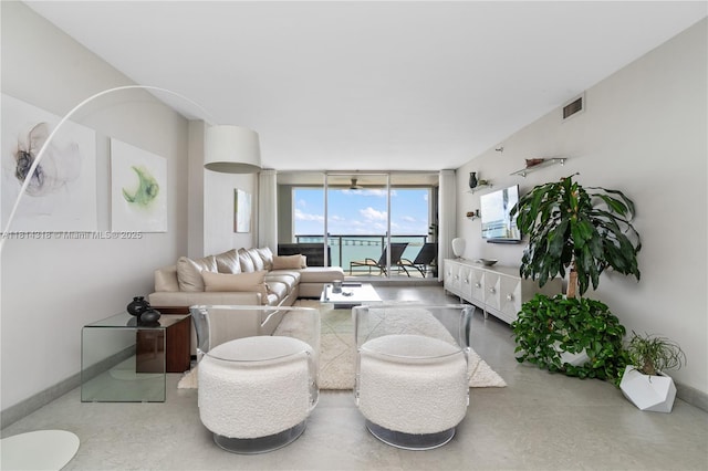 1541 Brickell Ave Unit A1202, Miami, FL 33129 - living area with baseboards