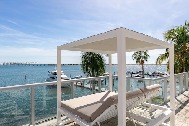 1541 Brickell Ave Unit A1202, Miami, FL 33129 - balcony with a water view