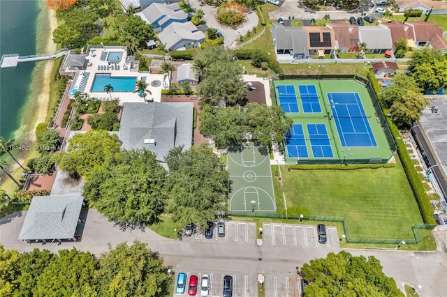 14630 SW 147th Ct, Miami, FL 33196 - drone / aerial view of a pool