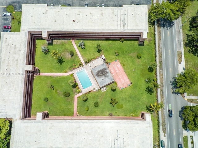 5300 Washington St Unit T227, Hollywood, FL 33021 - bird's eye view of a pool