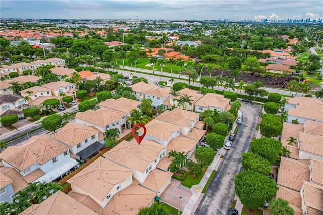 8753 SW 3rd Ln, Miami, FL 33174 - aerial perspective of suburban area